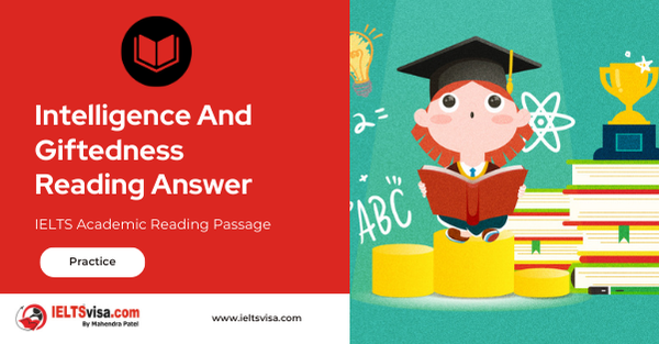 Intelligence And Giftedness Reading Answer