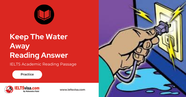 Keeping The Water Away Reading Answer