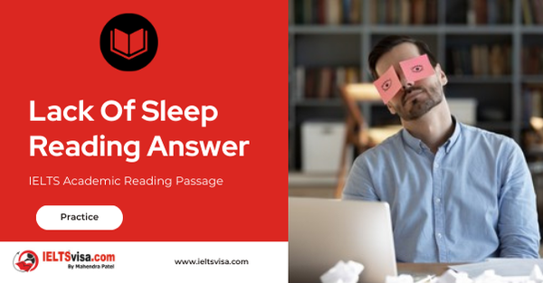 Lack Of Sleep Reading Answer