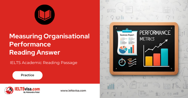 Measuring Organizational Performance Reading Answer