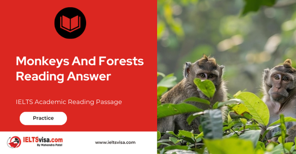 Monkeys And Forests Reading Answer