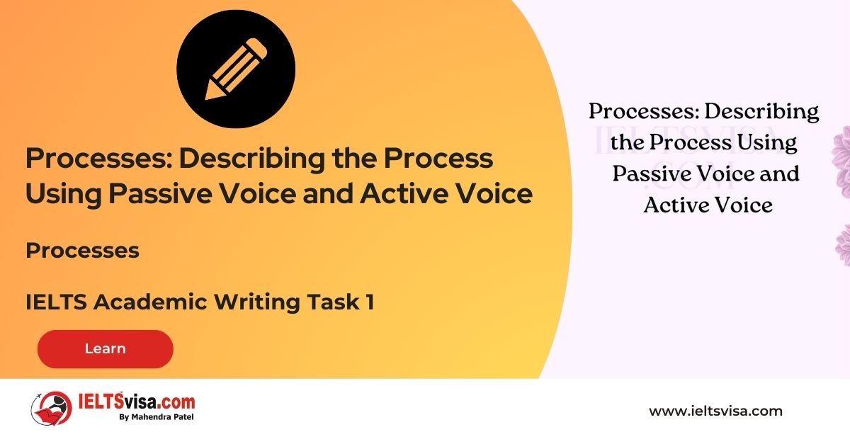 Processes – Describing the Process Using Passive Voice and Active Voice