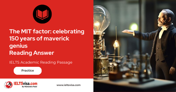 The MIT Factor: Celebrating 150 Years Of Maverick Genius Reading Answer