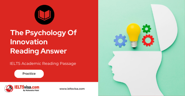 The Psychology Of Innovation Reading Answer