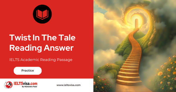 Twist In The Tale Reading Answer