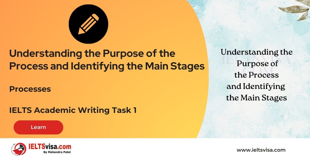 Processes – Understanding the Purpose of the Process and Identifying the Main Stages