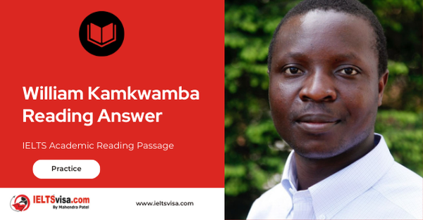 William Kamkwamba Reading Answer