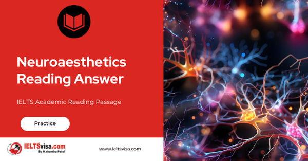 Neuroaesthetics Reading Answer