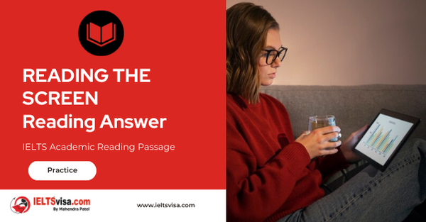 Reading The Screen Reading Answer