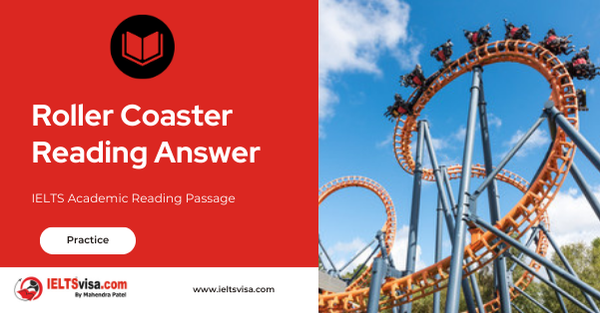 Roller Coaster Reading Answer